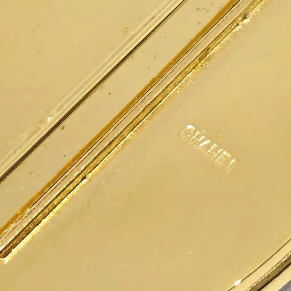 Chanel Bow Mirror Brooch Pin Gold 143905 - Picture 4 of 4